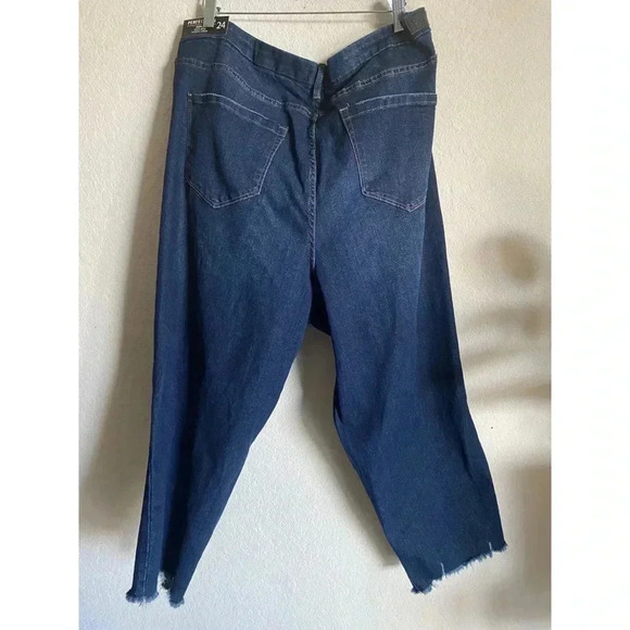 Nicole Miller Perfection Soho High Rise Skinny Crop Sz 24 - Picture 3 of 8